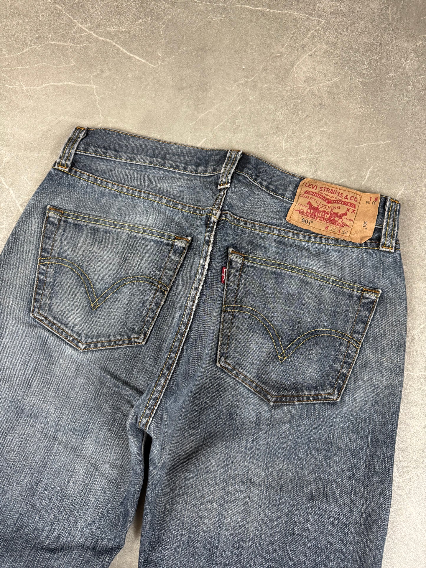 Levis 501 Jeans (M)