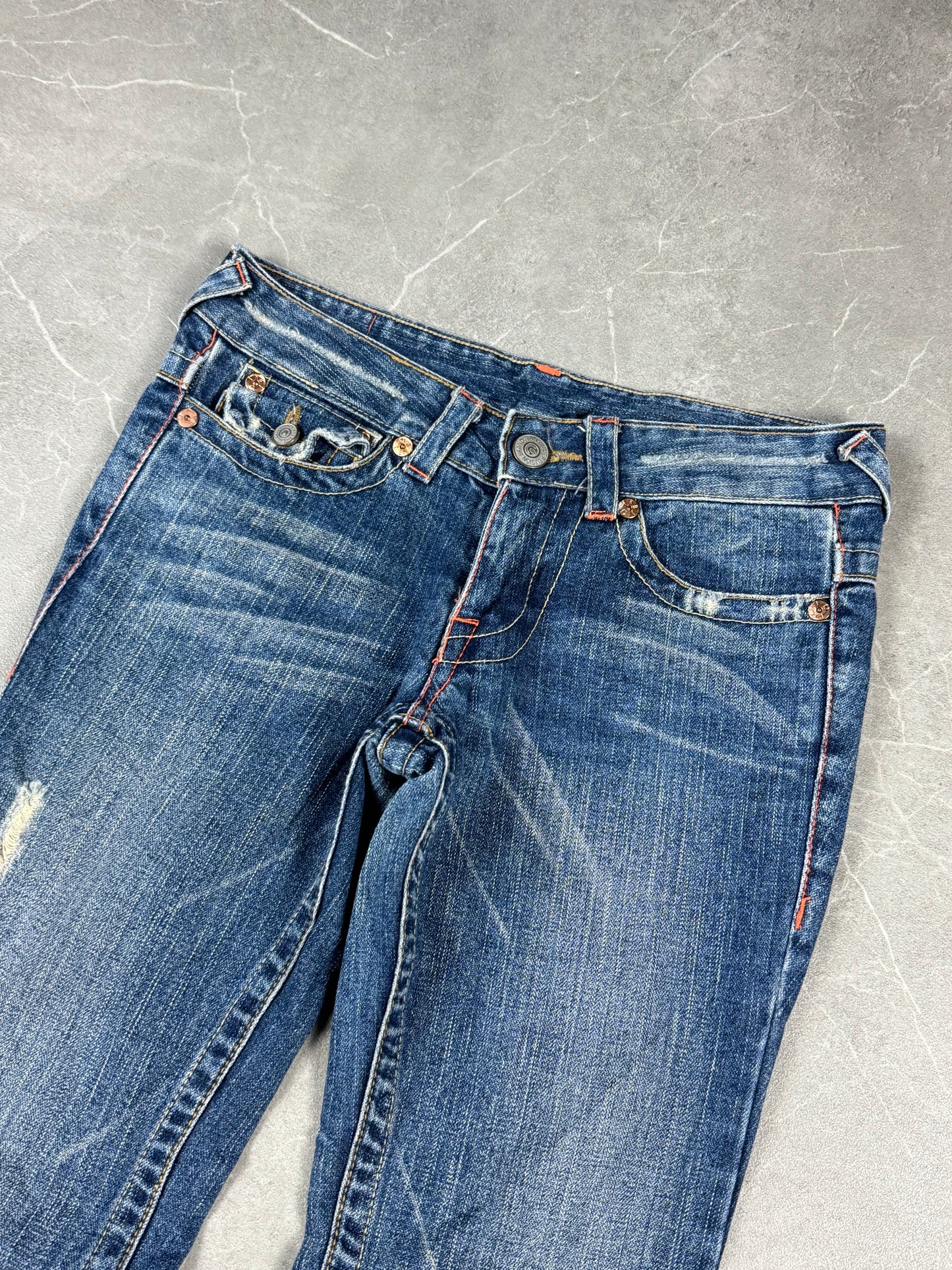 True Religion Jeans low waist (S-M Damen)