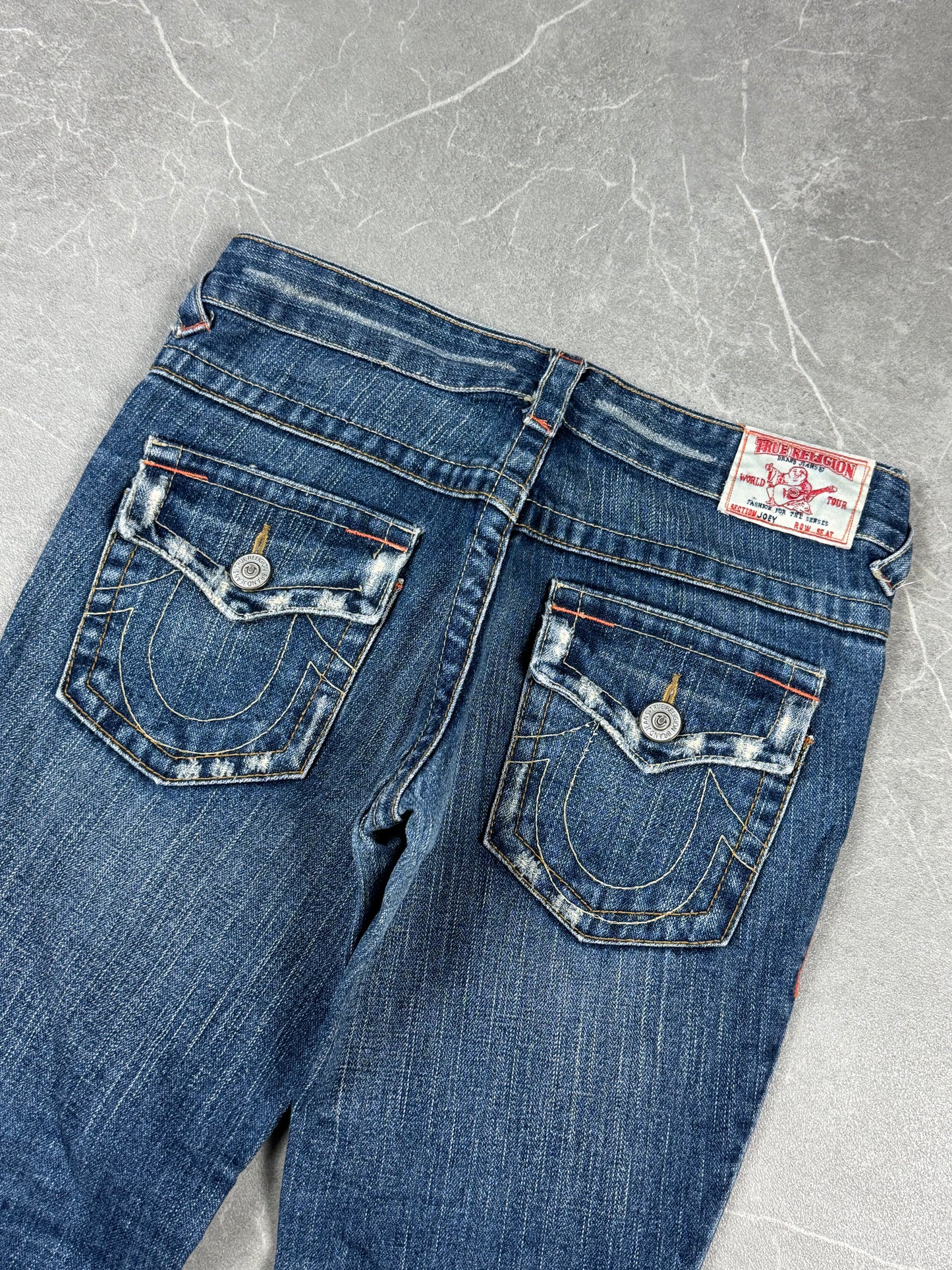 True Religion Jeans low waist (S-M Damen)