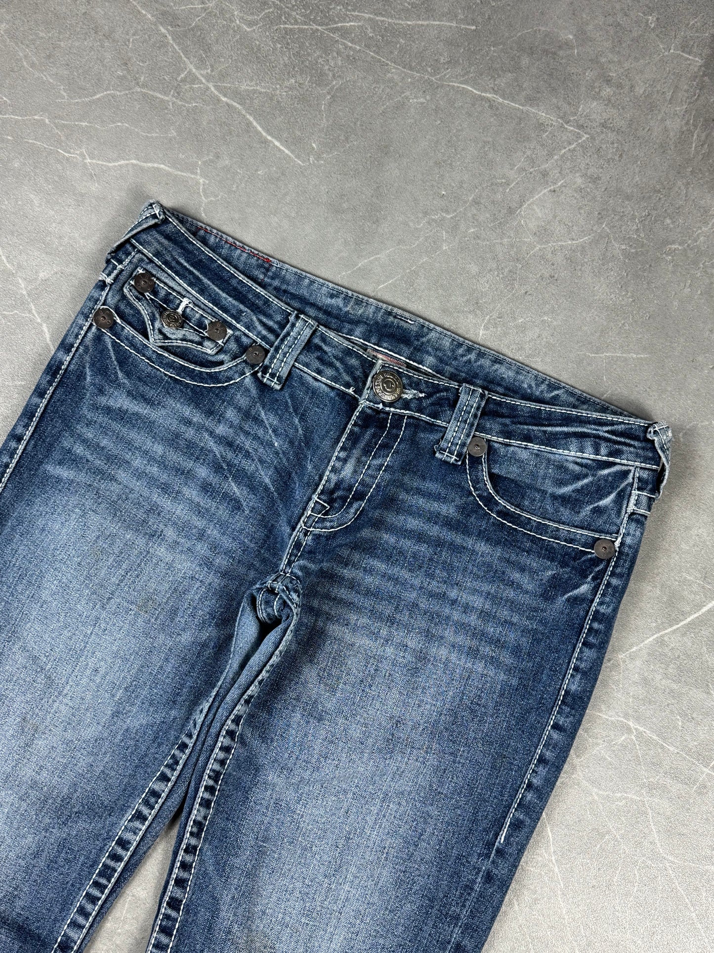True Religion Jeans low waist (M-L Damen)