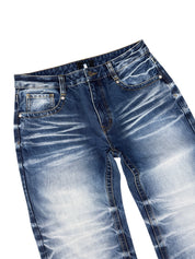 Crazy washed Bootcut Jeans (S)