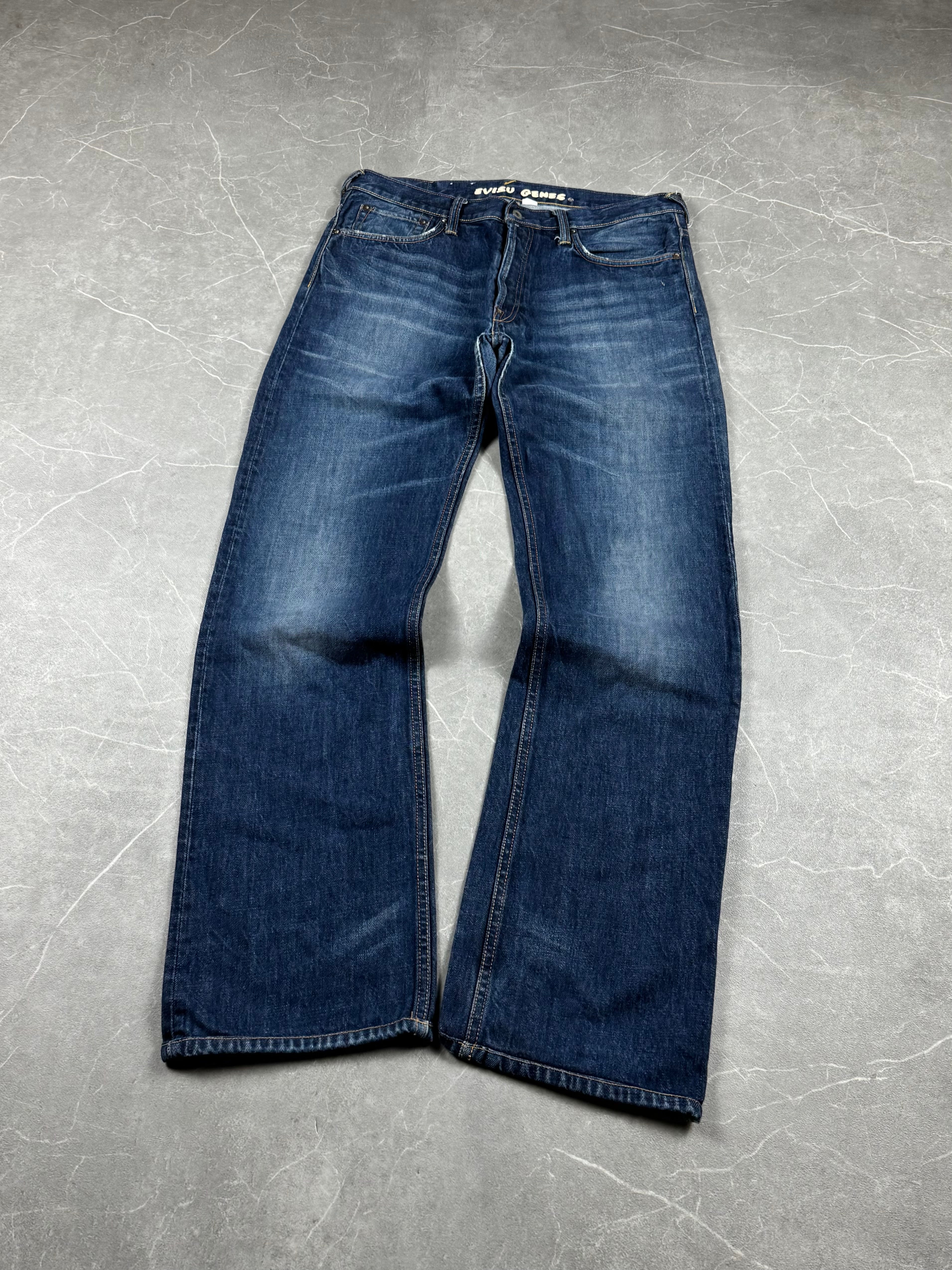Evisu washed Jeans (L)