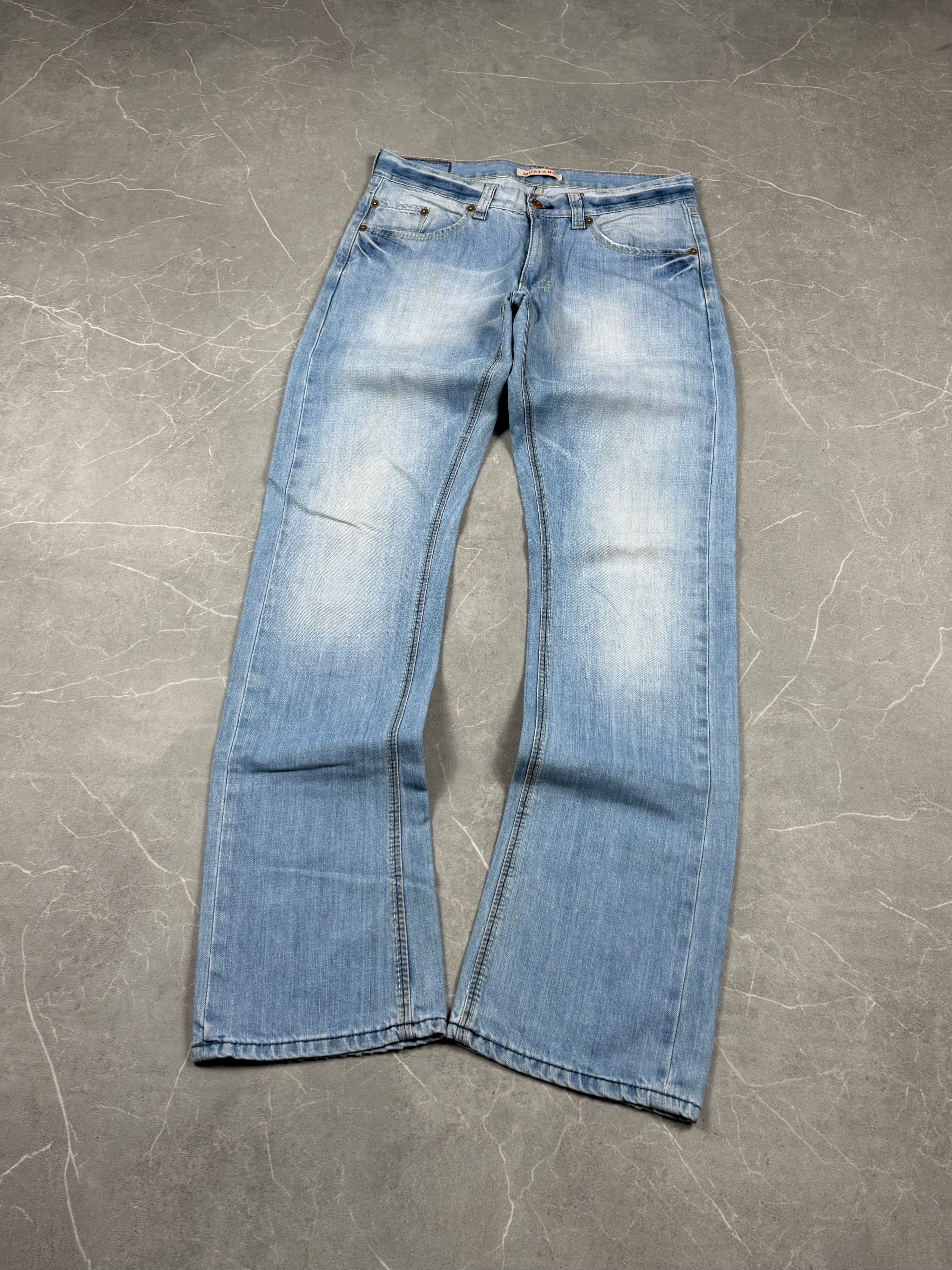 Mustang washed Bootleg Jeans (M)