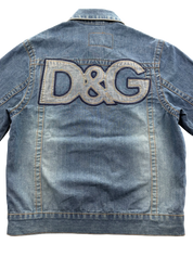 Dolce Gabbana Biglogo Jeansjacke (XS?