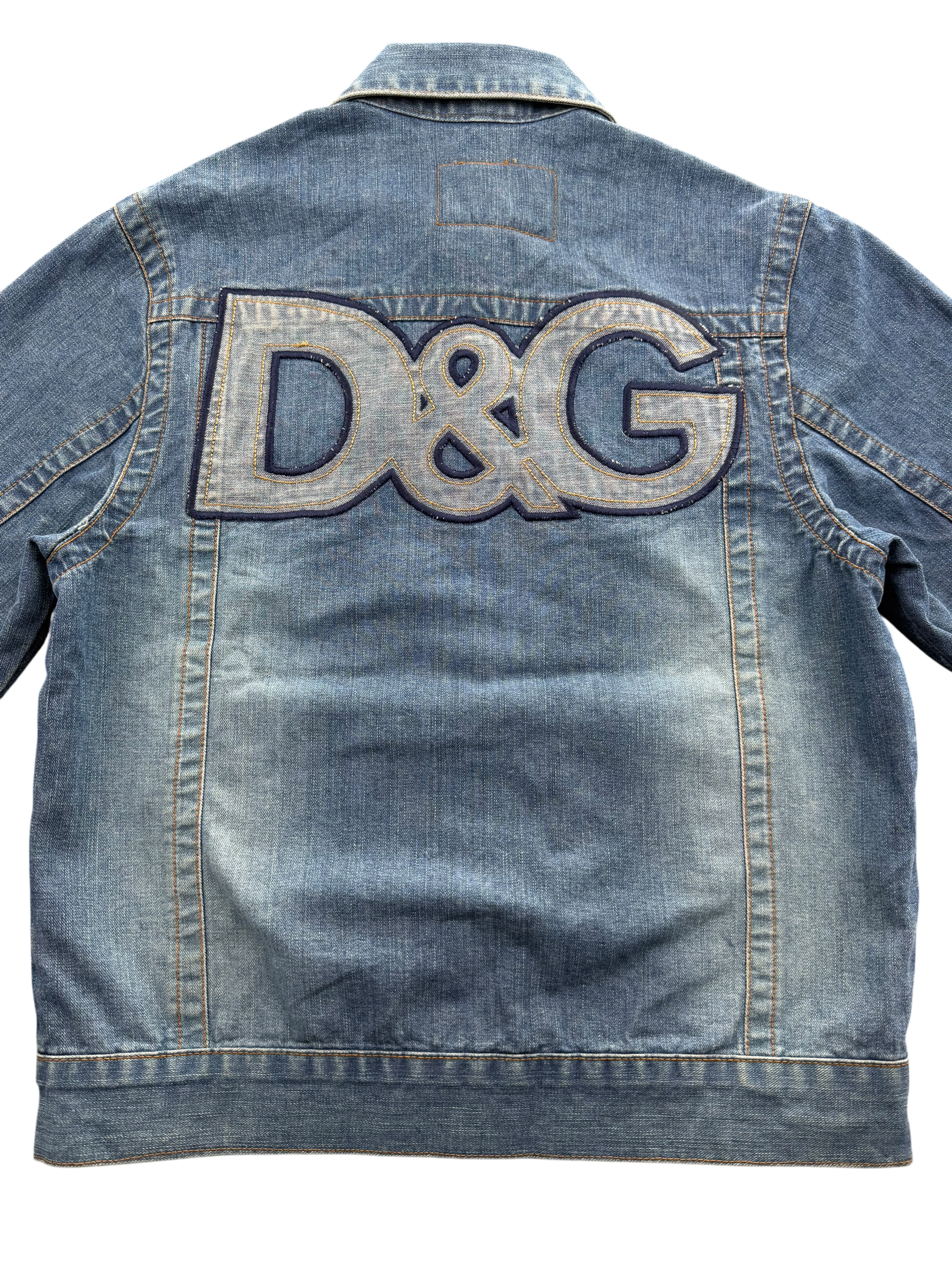 Dolce Gabbana Biglogo Jeansjacke (XS?