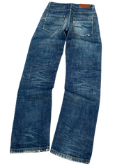 Crazy Washed Slim/Straight Jeans (XS-S)