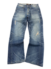 Washed Bootcut Jeans (S)