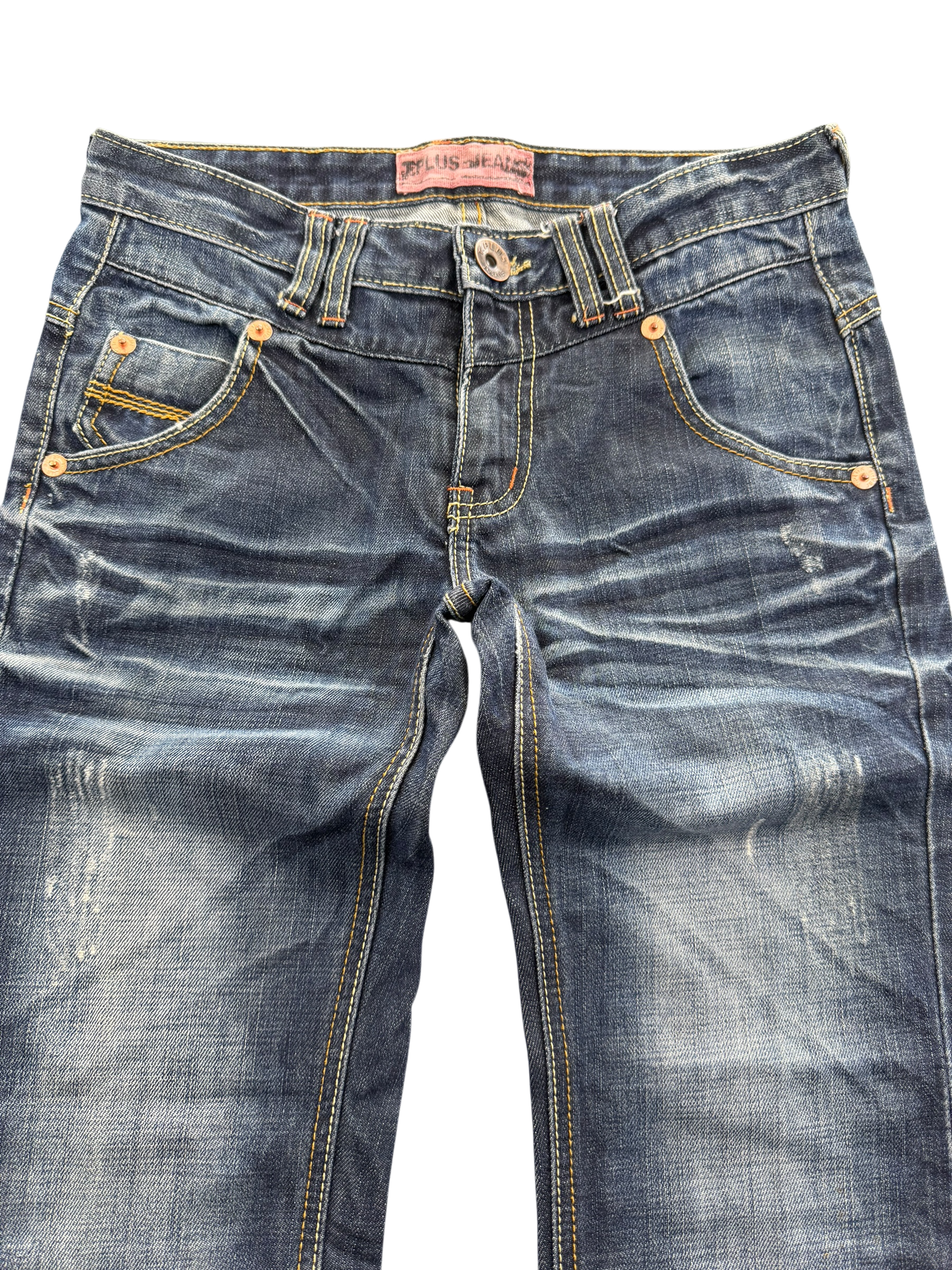 Washed Bootcut Jeans (XXS)