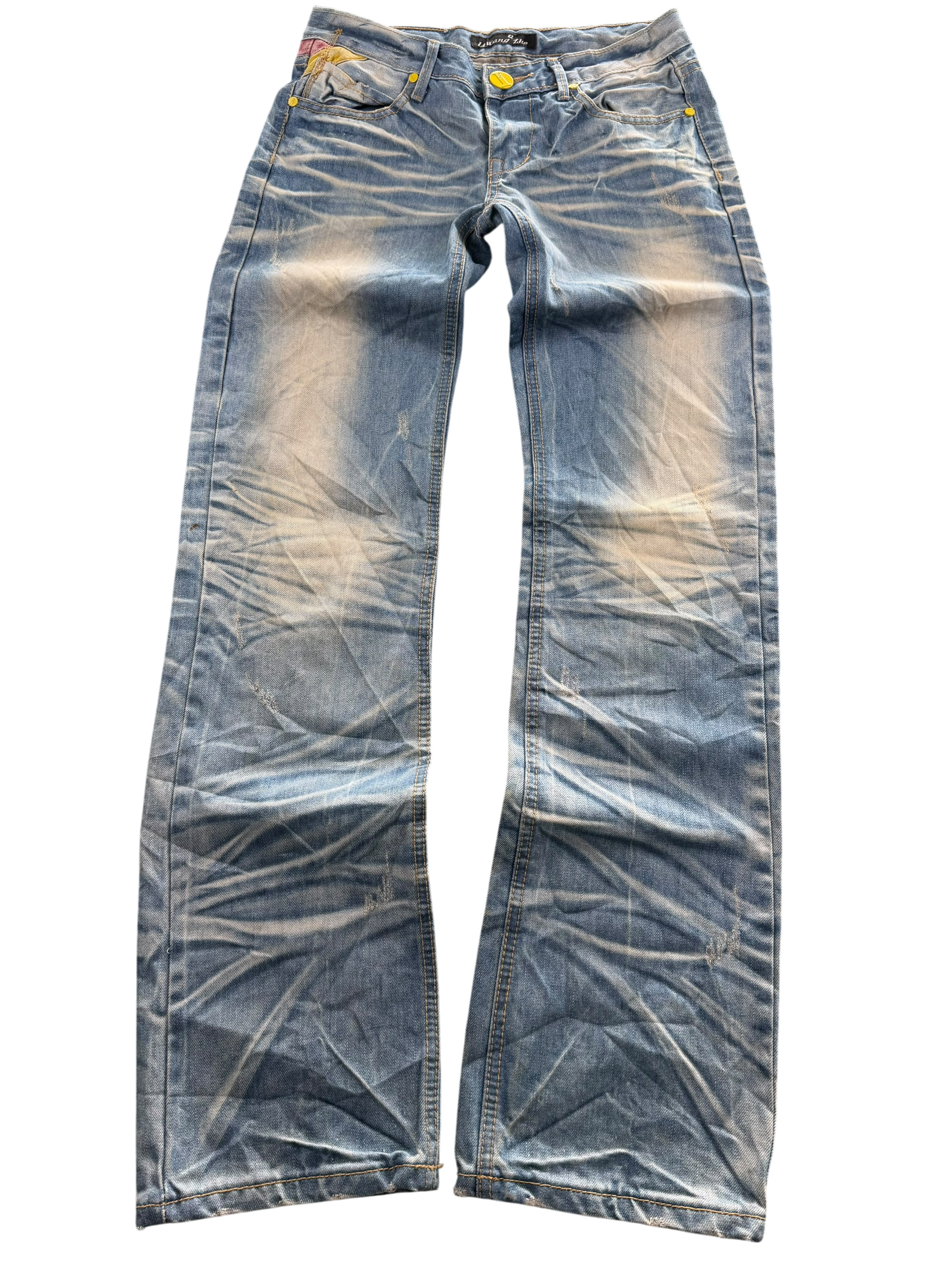 Ultra washed Straightfit Jeans (XS)