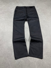 Vintage waxed look Slim Jeans (L)