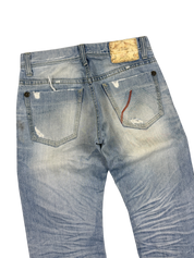 Ultra Washed Bootcut Jeans (XS)