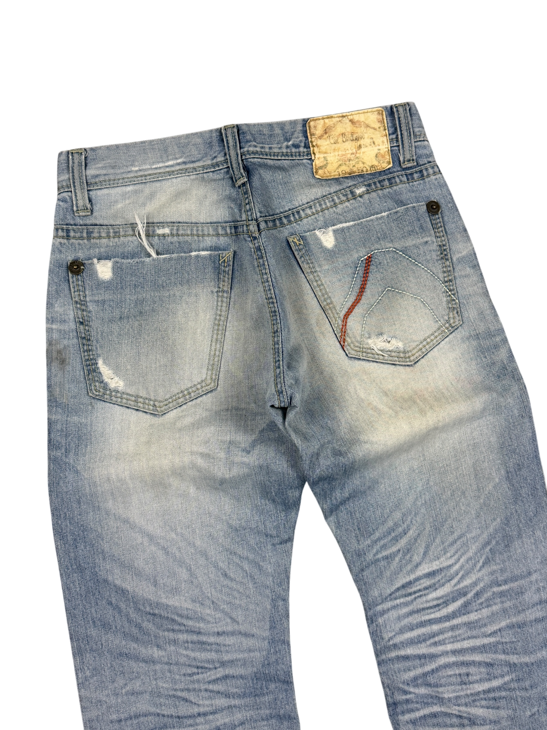 Ultra Washed Bootcut Jeans (XS)