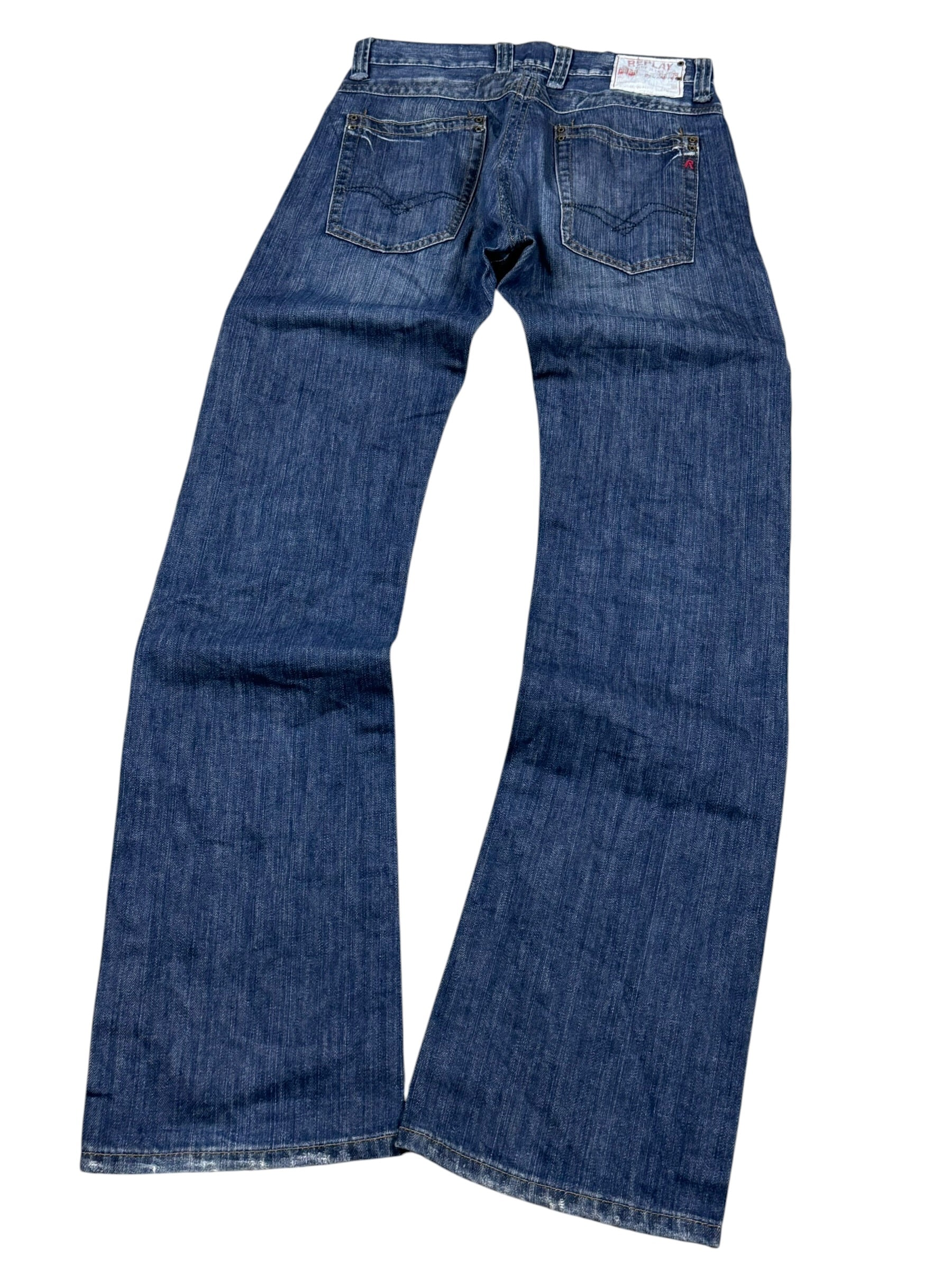 Replay Straight-Fit Jeans (S-M)