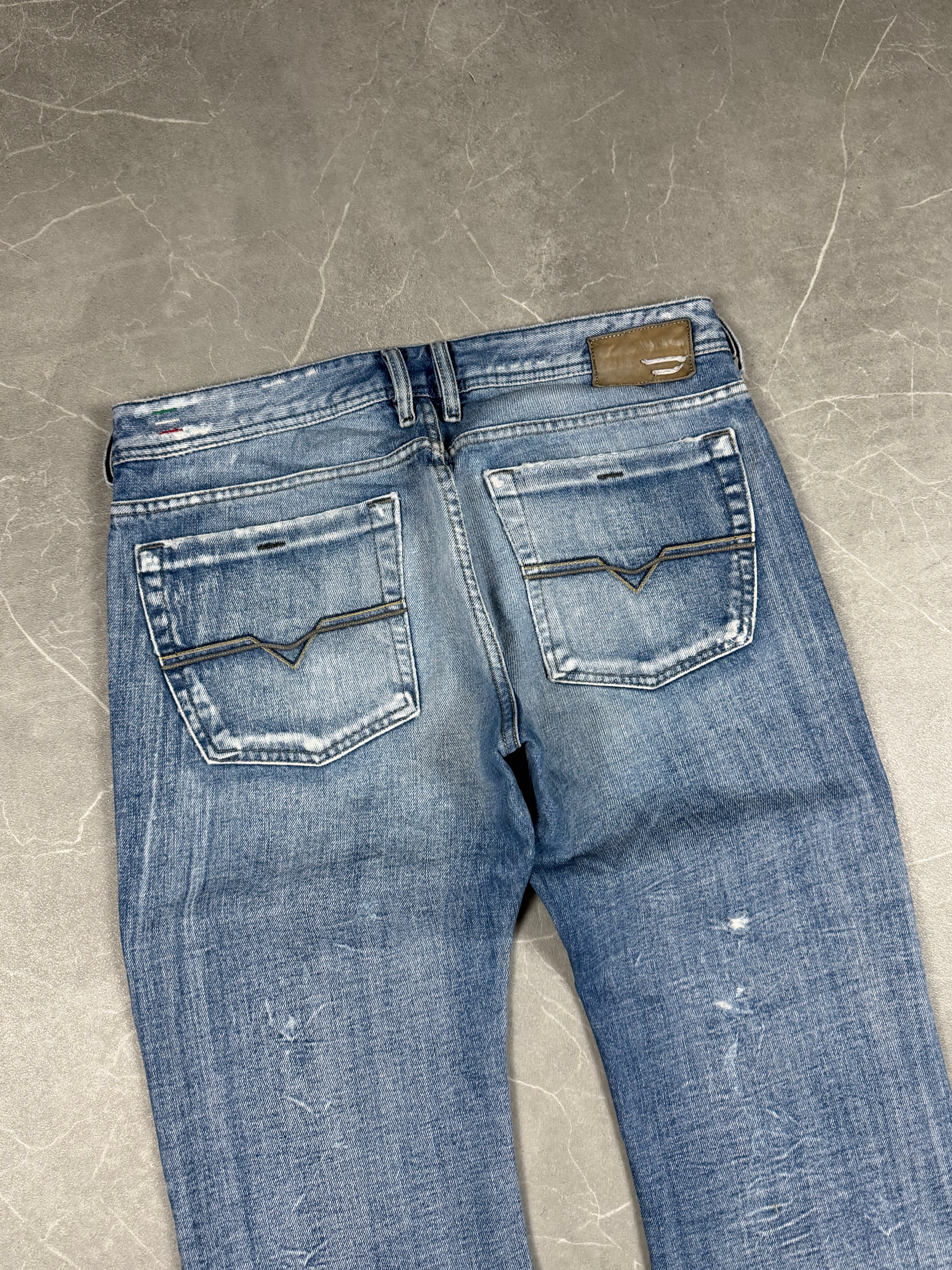 Diesel washed bootcut jeans (S)