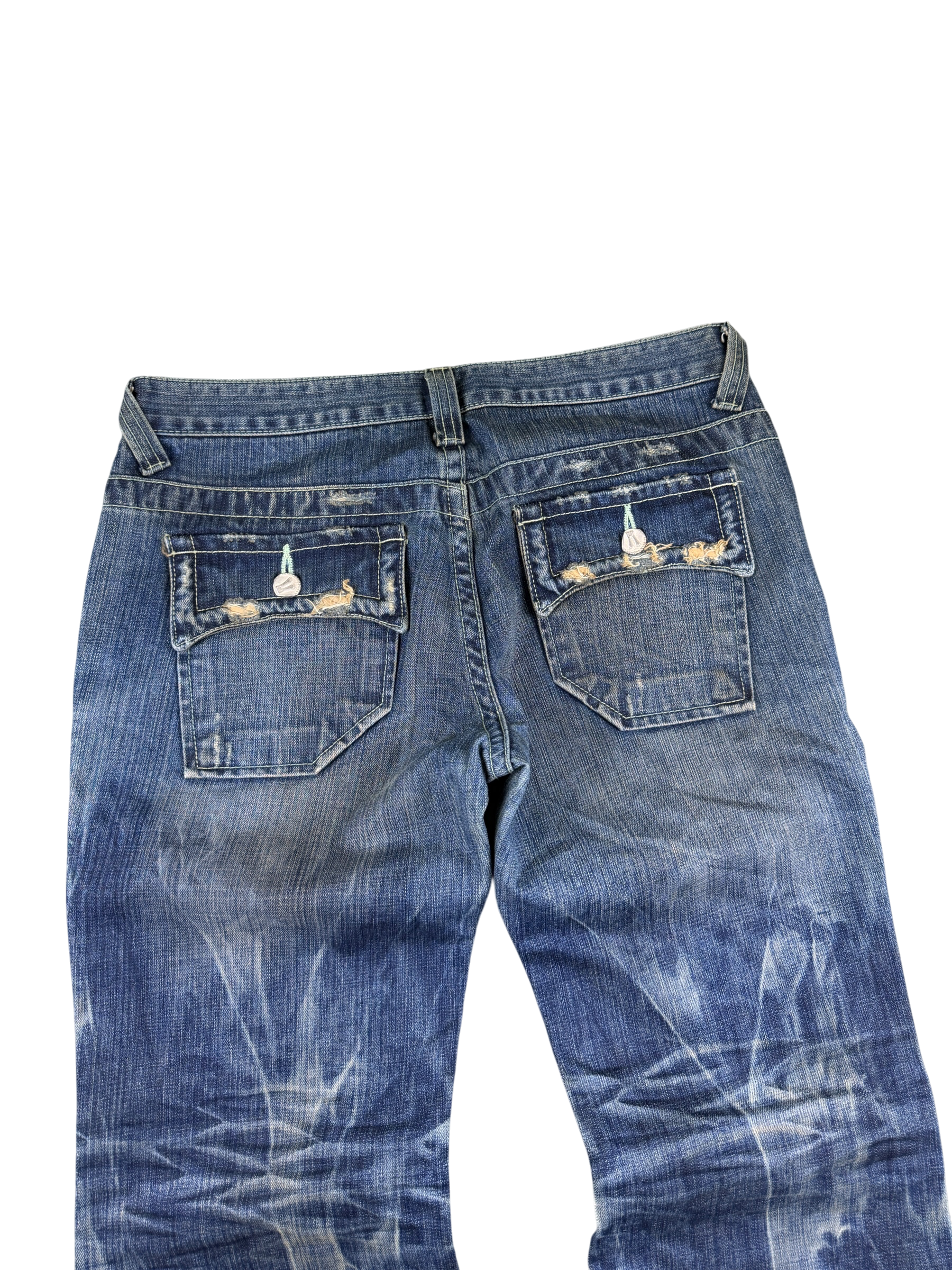 Ultra washed Bootcut Jeans (XS-S)