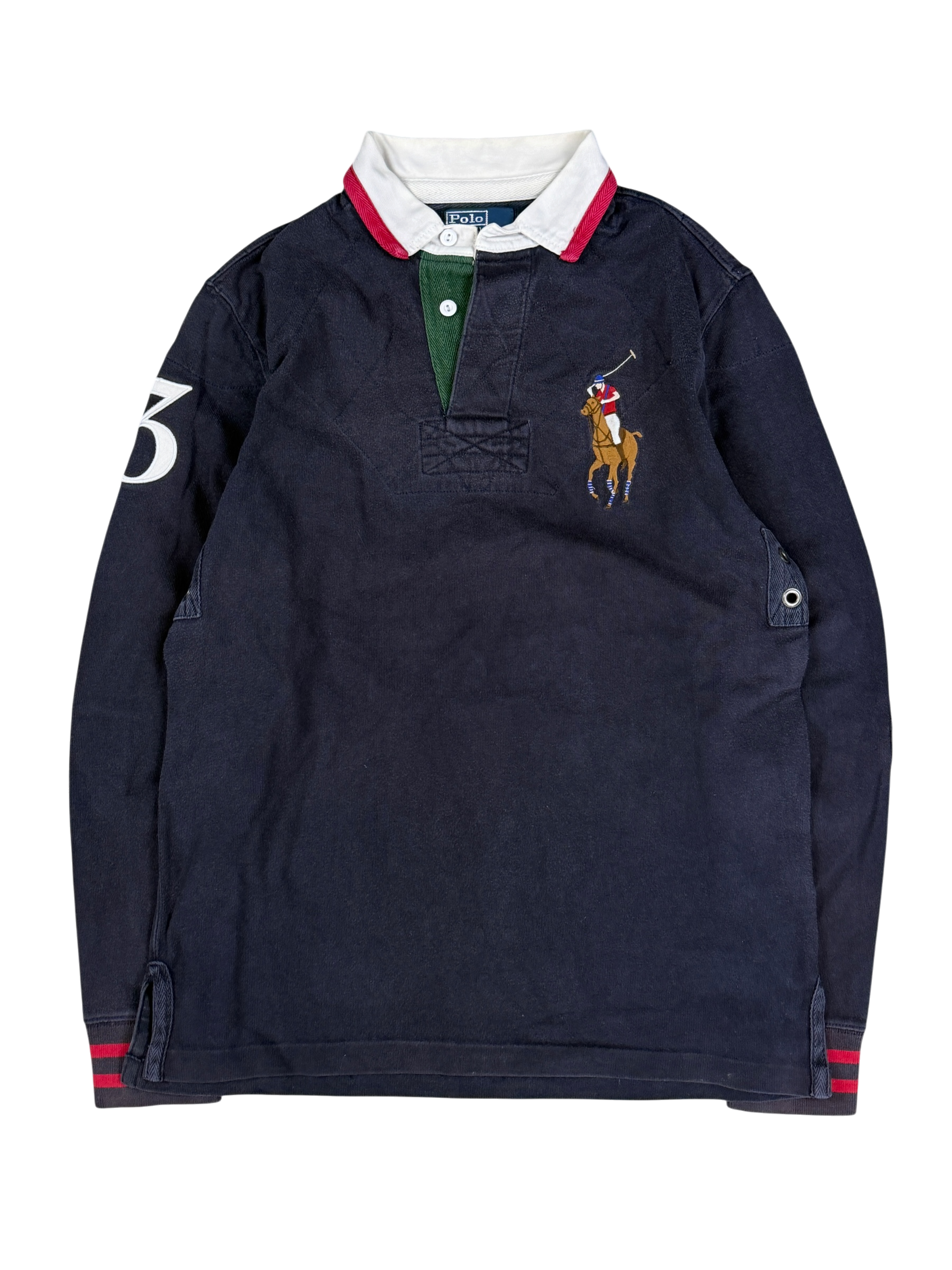 Ralph Lauren Big Pony Long-sleeve Polo Shirt (S)