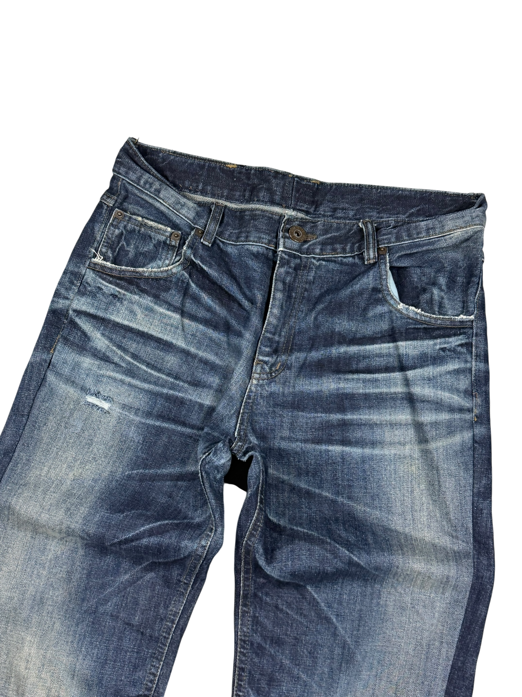 Crazy washed Straightfit Jeans (S)