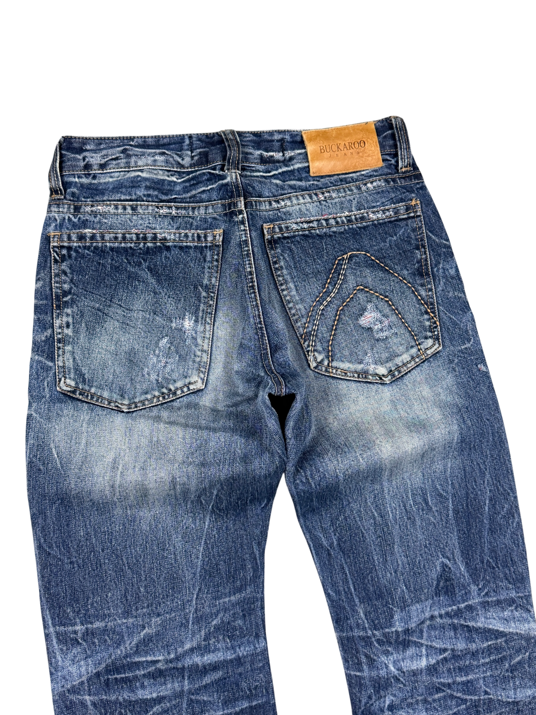 Ultra Washed Straight Jeans (S)
