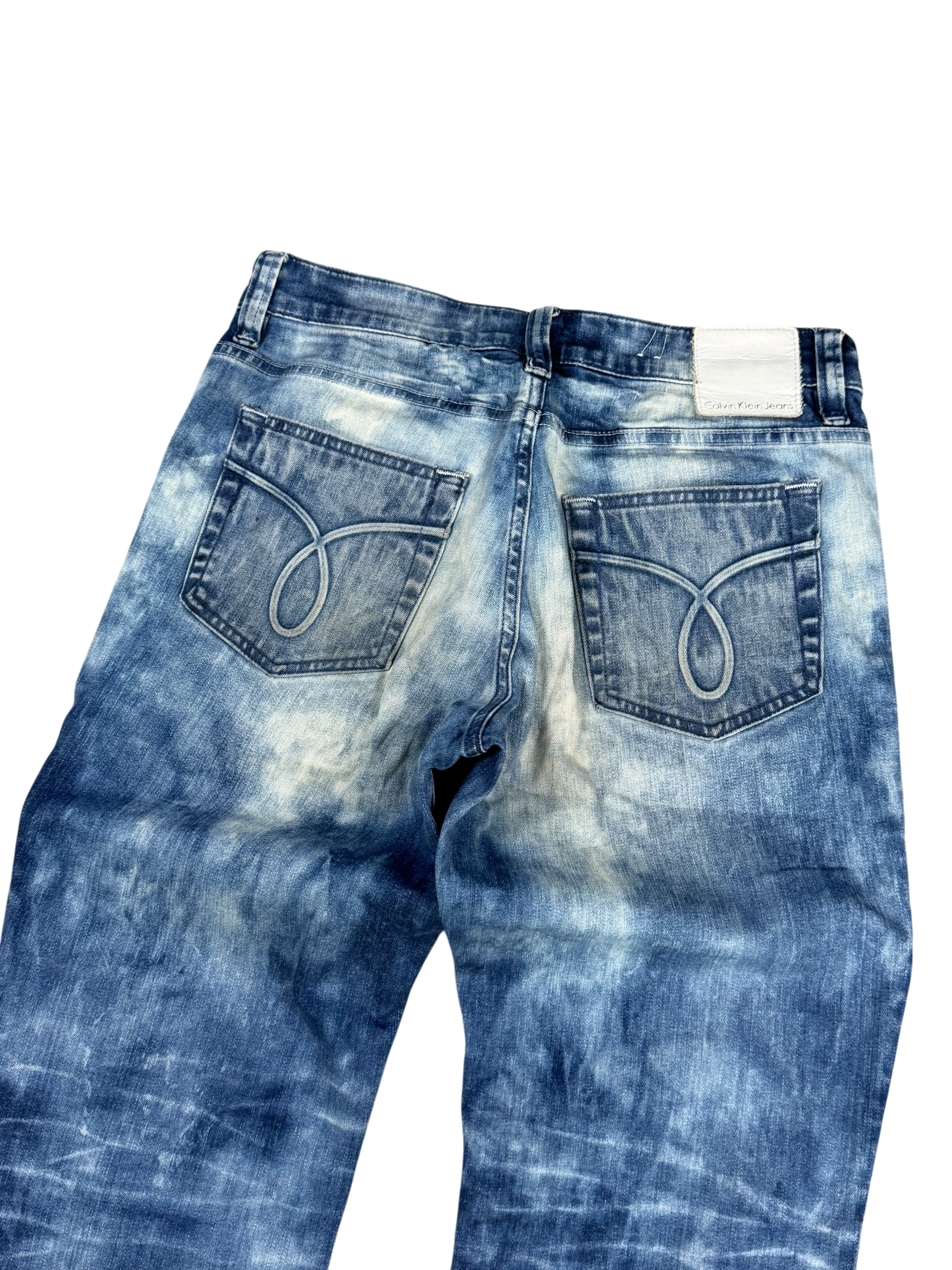 Crazy washed Straightfit Jeans (S)