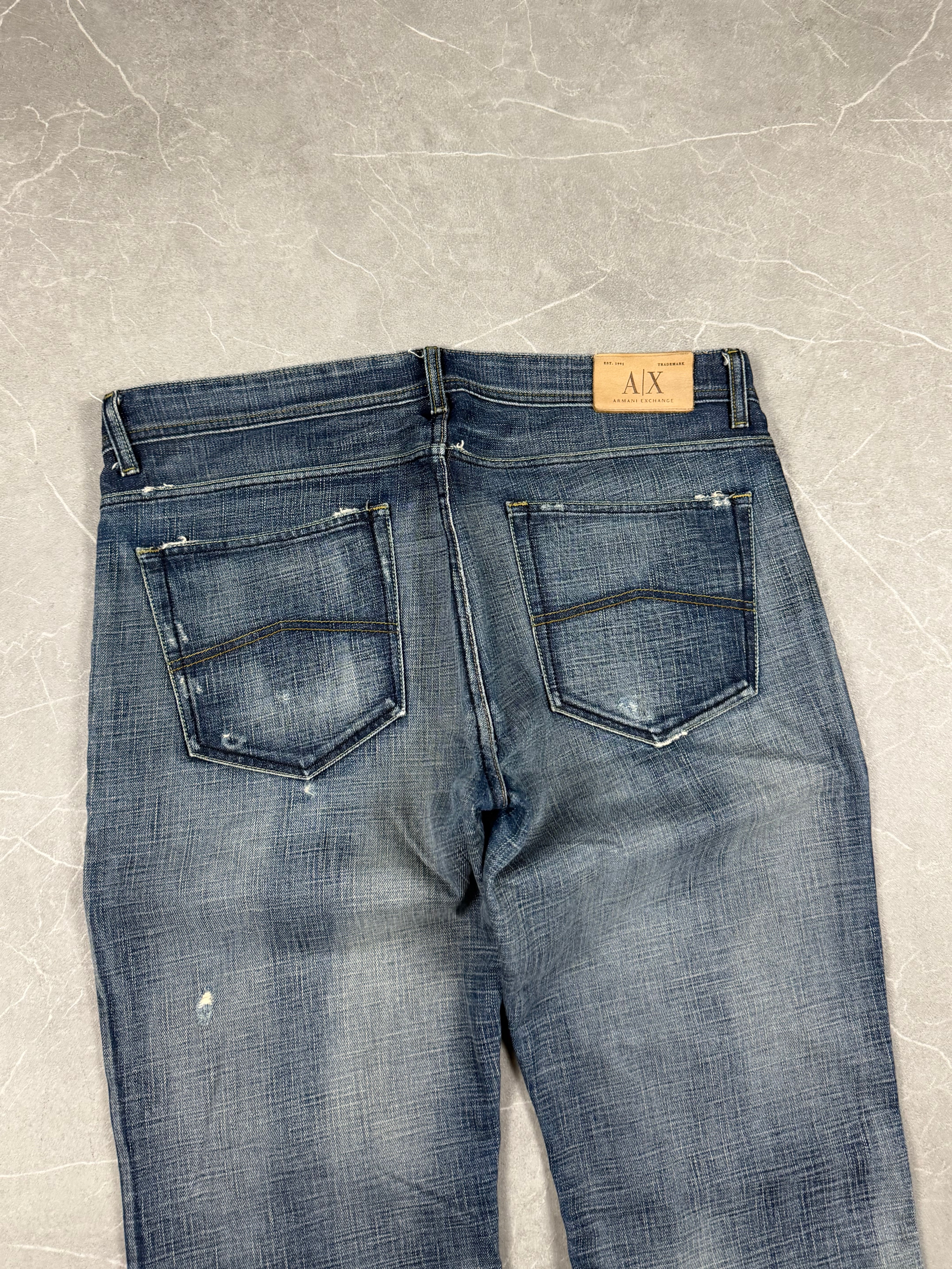 Armani washed Baggy Jeans (XL)