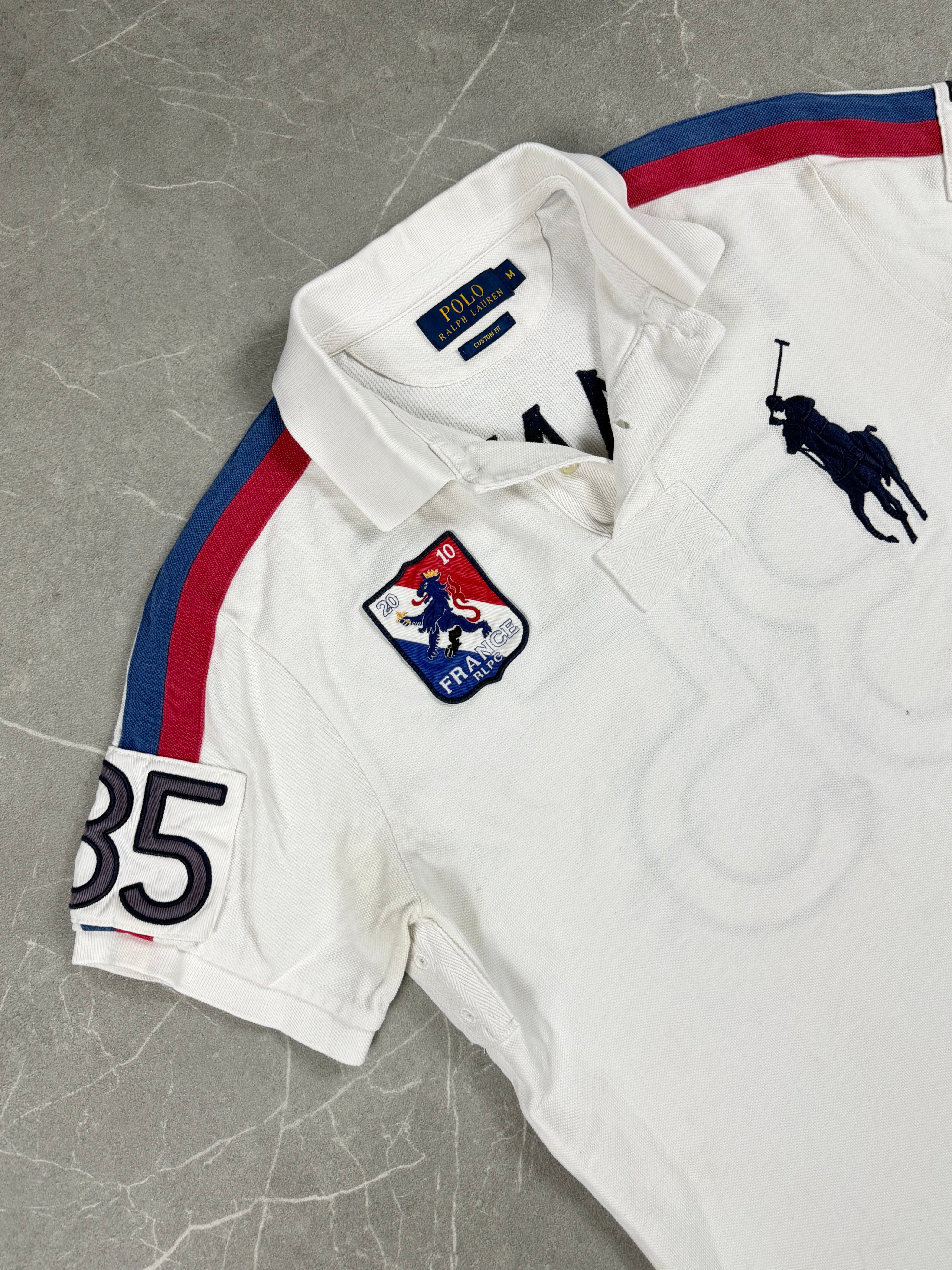Ralph Lauren Big Pony FRANCE Polo Shirt (M Slim Fit)