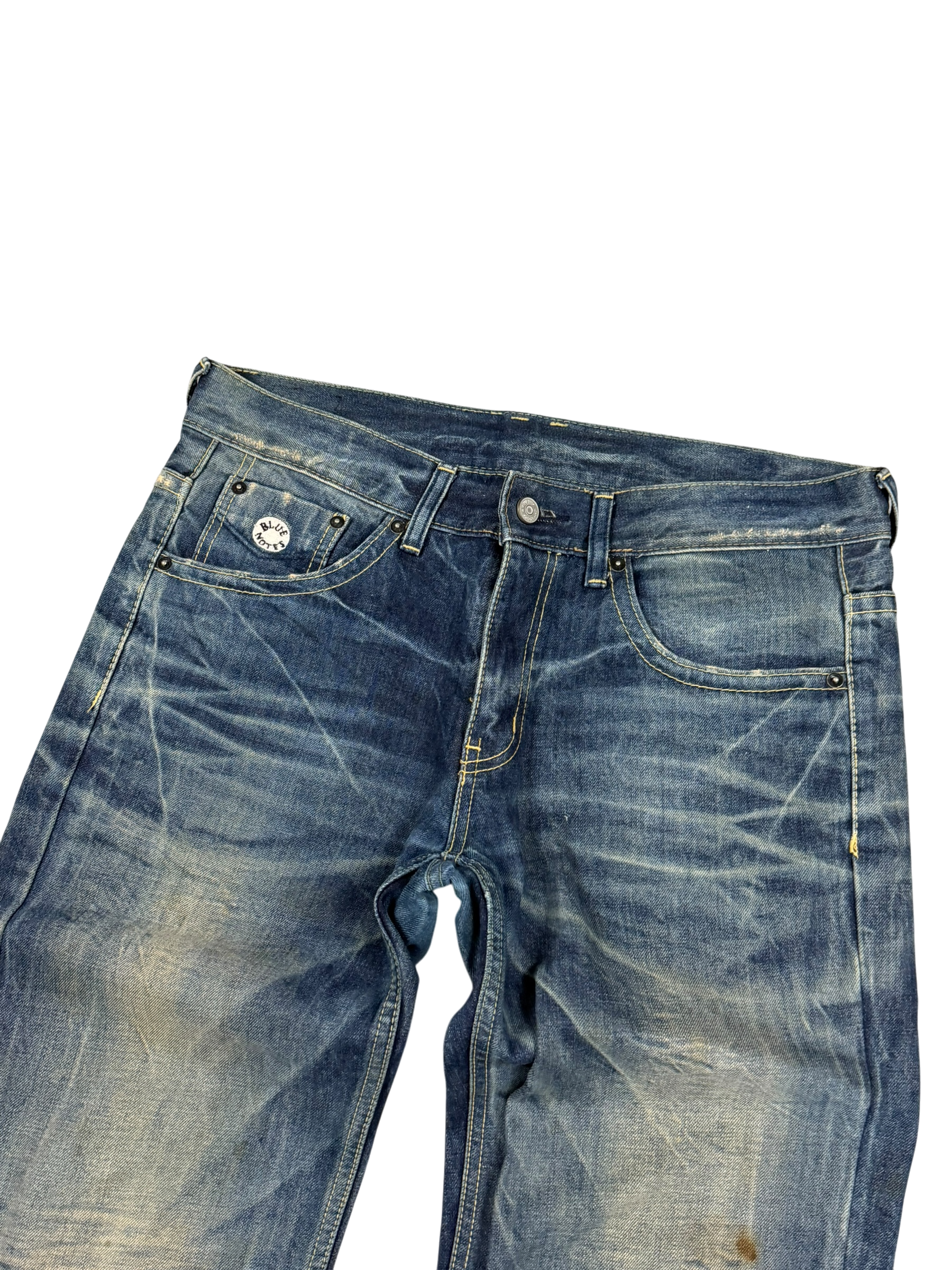 Washed Bootcut Jeans (S)