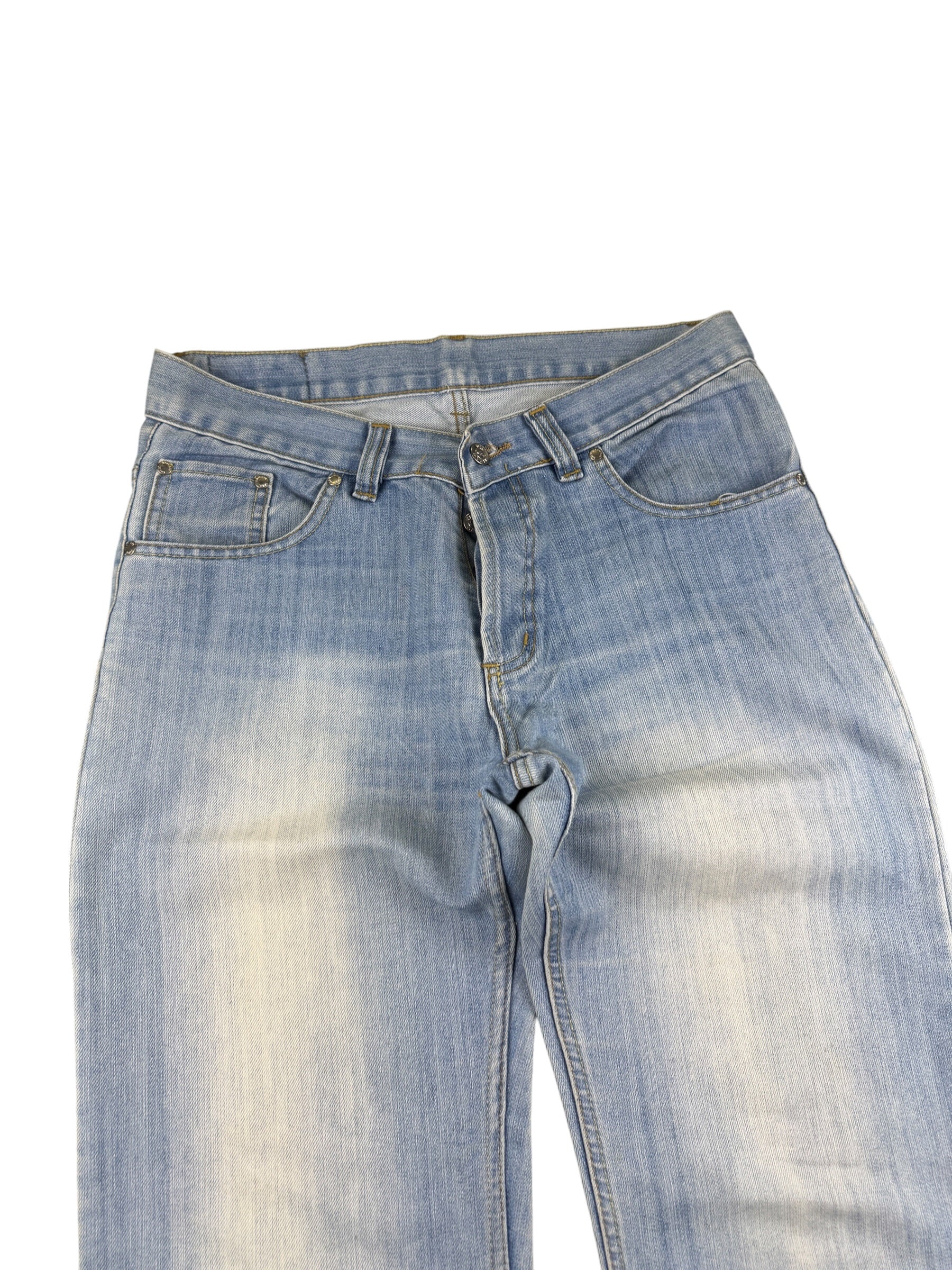 Armani Big Logo Baggy Jeans (XS)