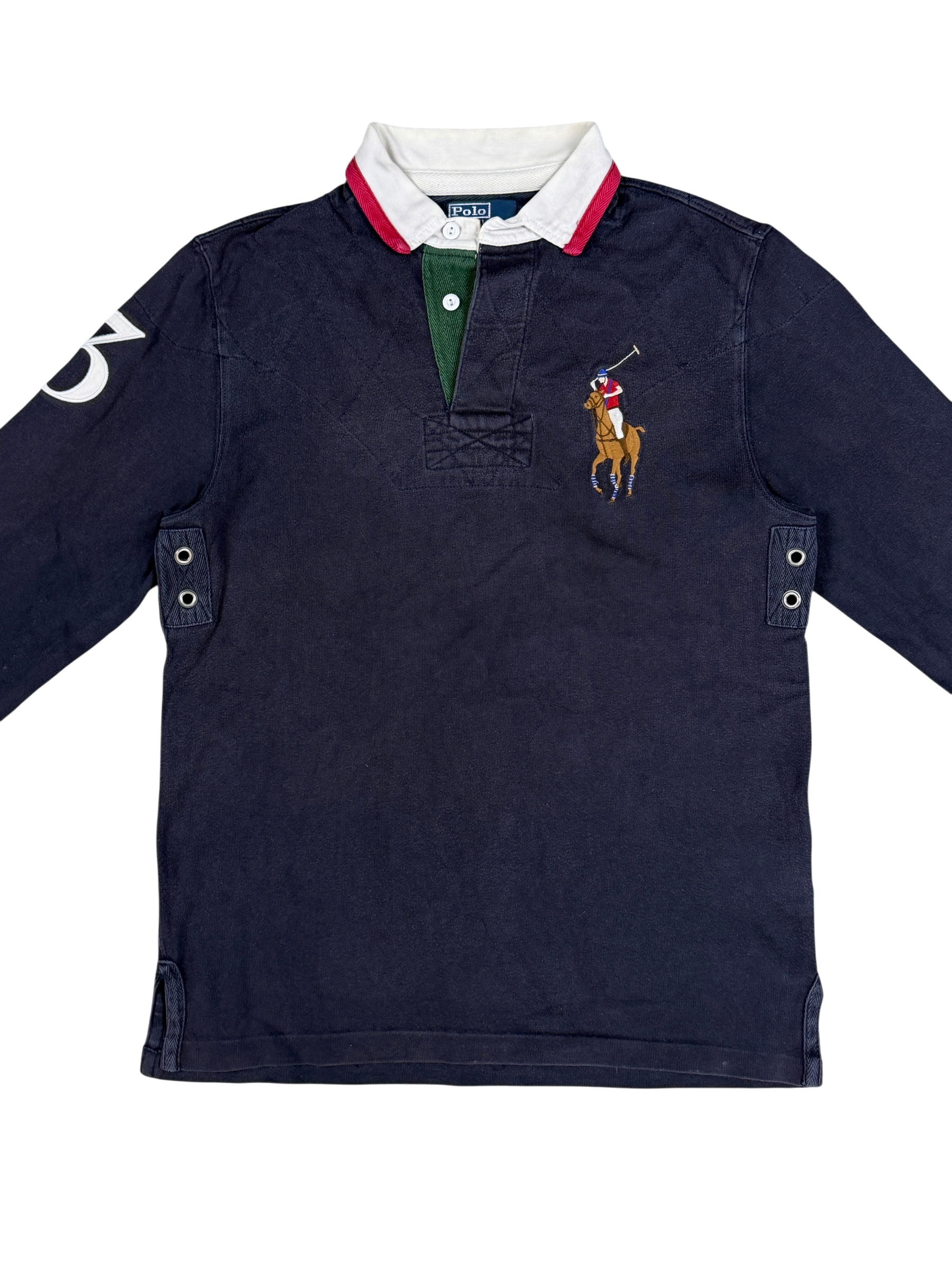 Ralph Lauren Big Pony Long-sleeve Polo Shirt (S)