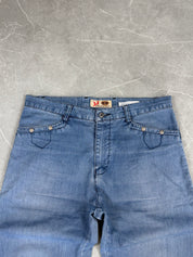 Armani Logo Baggy Jeans (S)