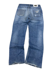 Armani vintage Big Logo Bootcut Jeans (S-M)