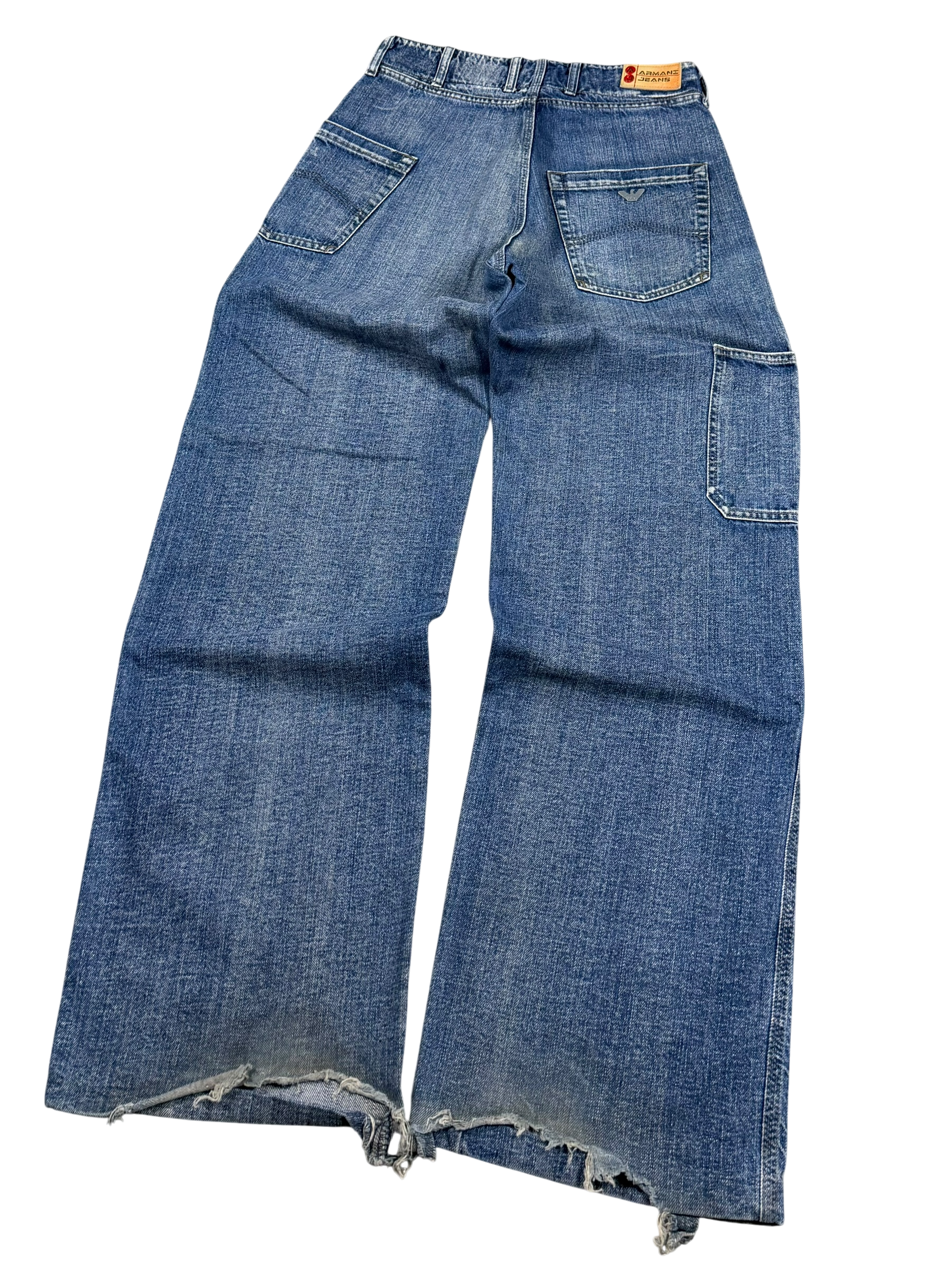 Armani Baggy Workwear Jeans (S)
