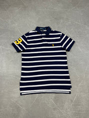 Ralph Lauren Striped Polo Slim Fit (M)