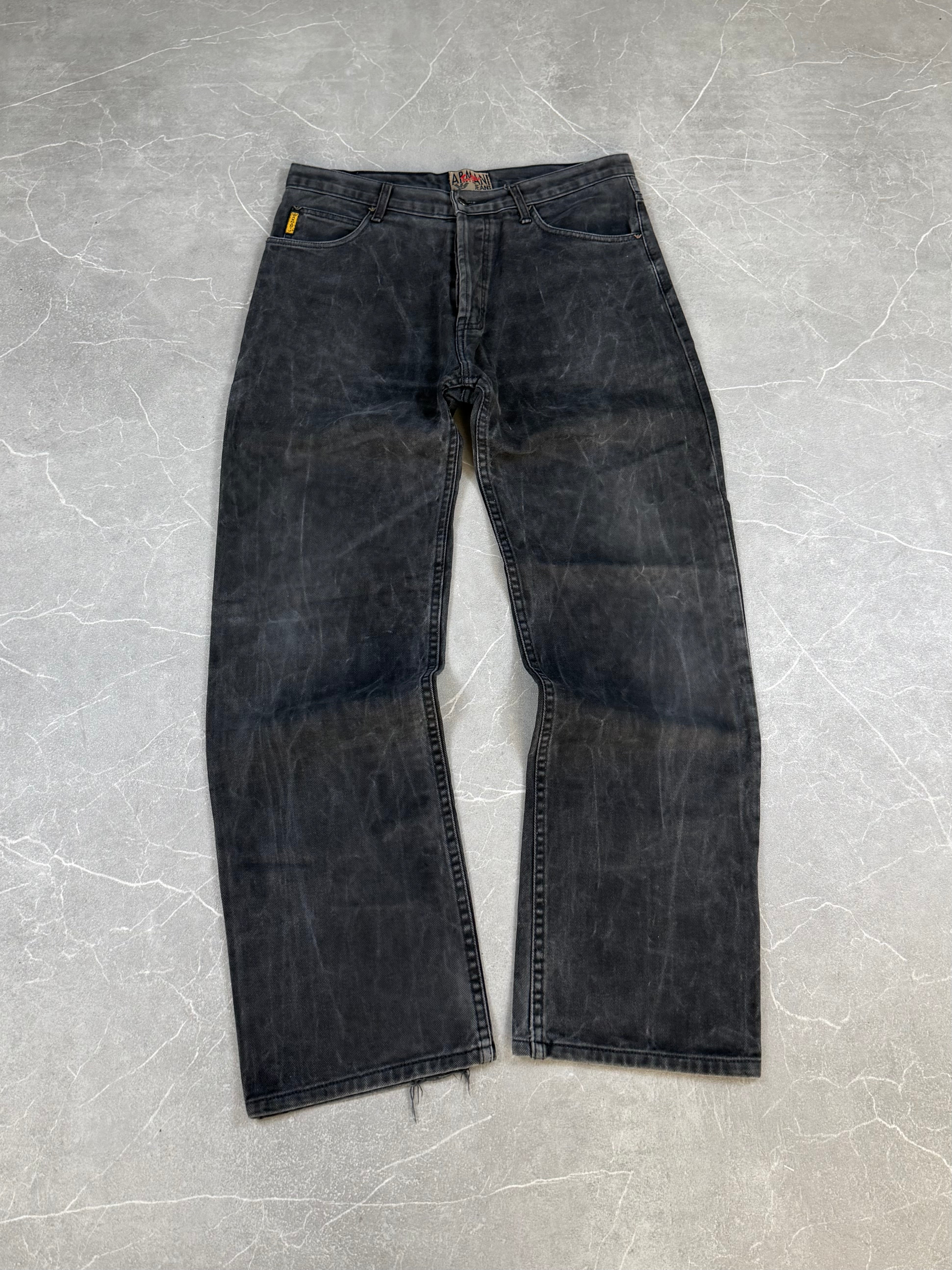 Vintage Armani washed Jeans (S-M)