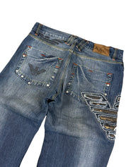 Armani Big Logo Jeans (M)