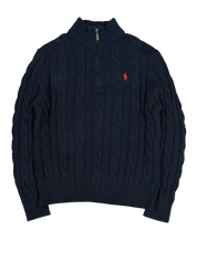 Ralph Lauren Knit Quarter Zip (L)