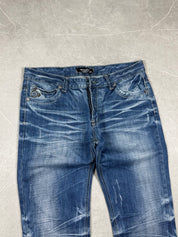 Vintage washed Straight Jeans (XL)