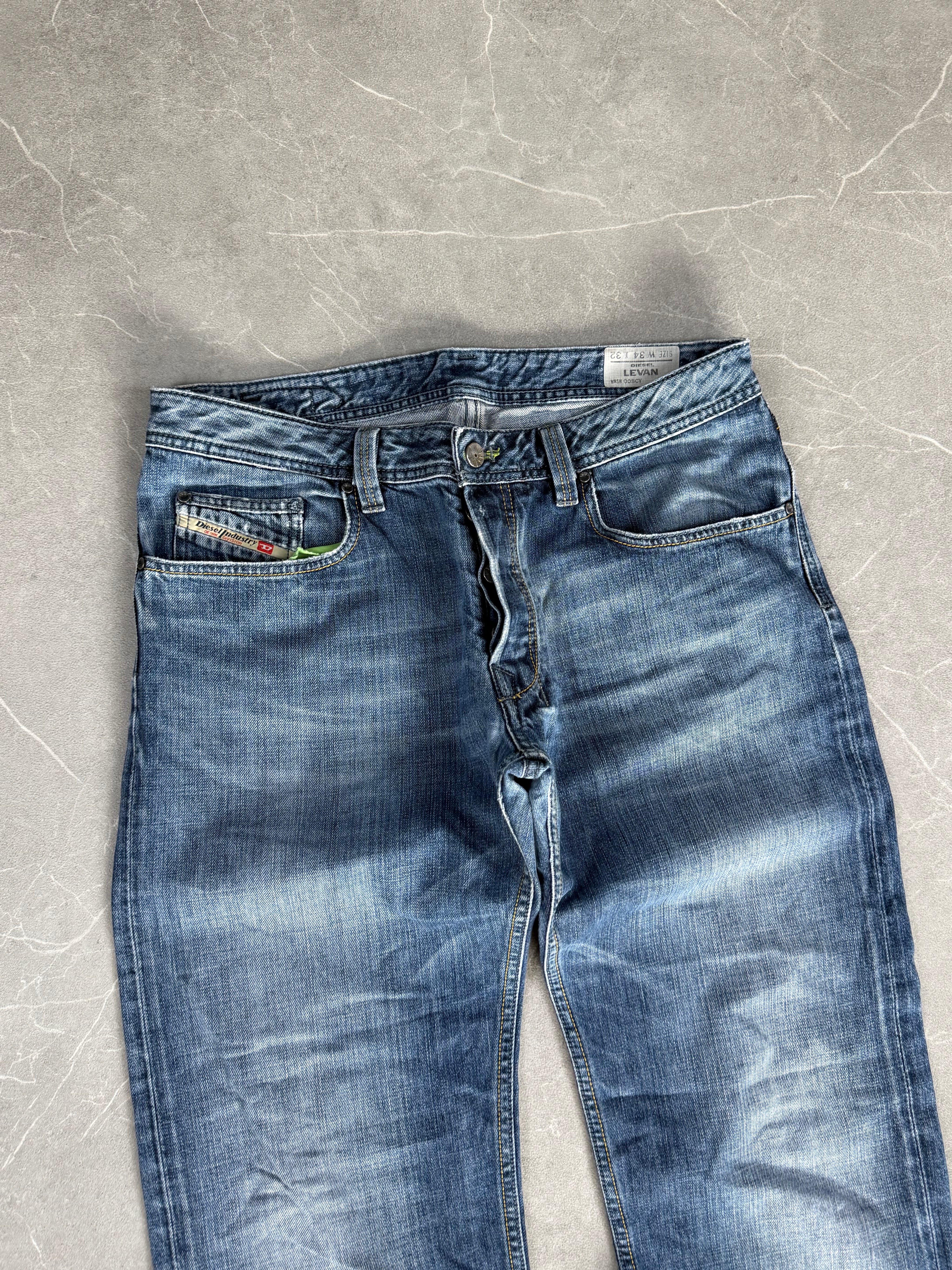 Diesel vintage washed Straight Jeans (S)