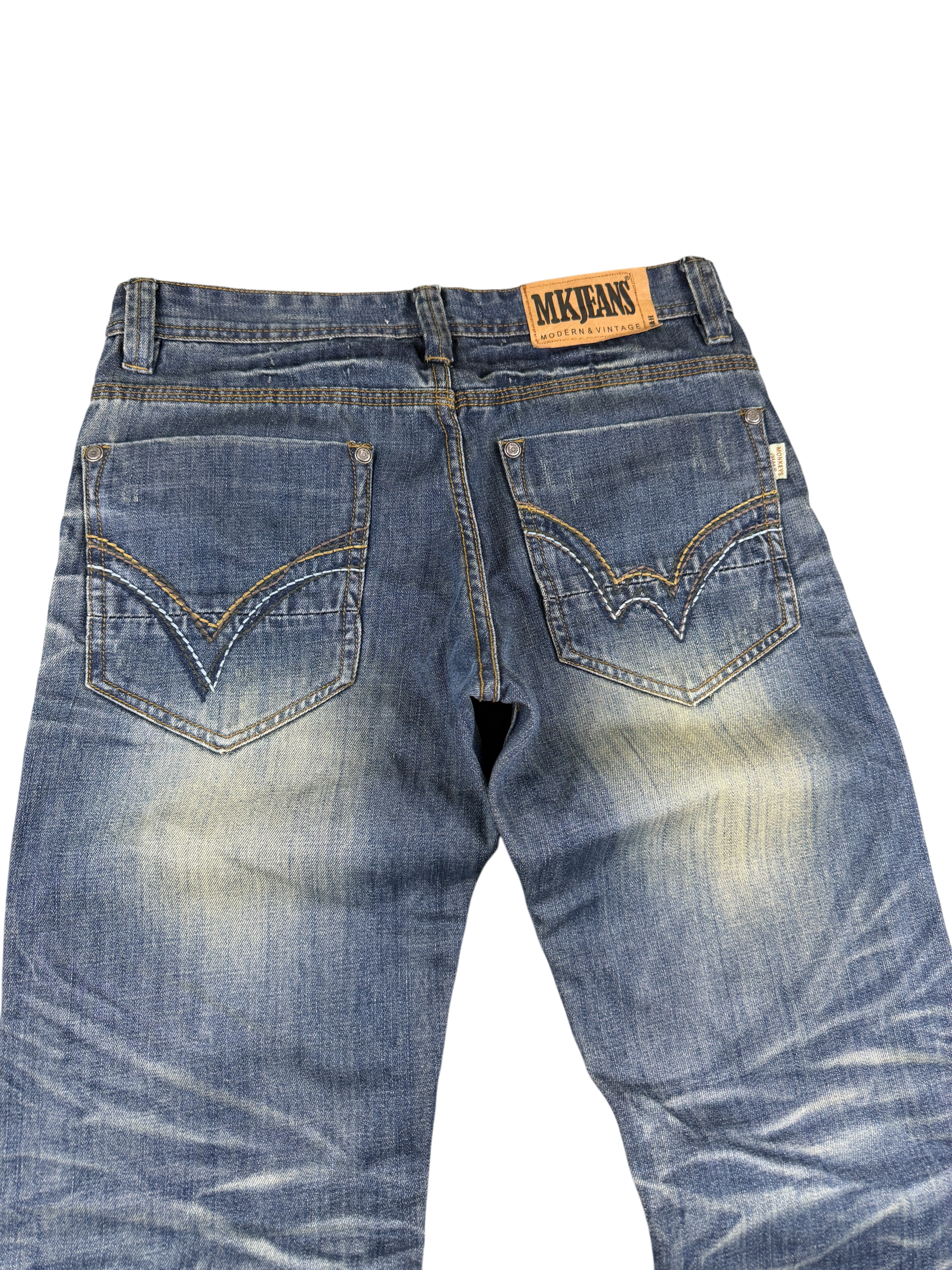 Ultra washed Straight Jeans (S)