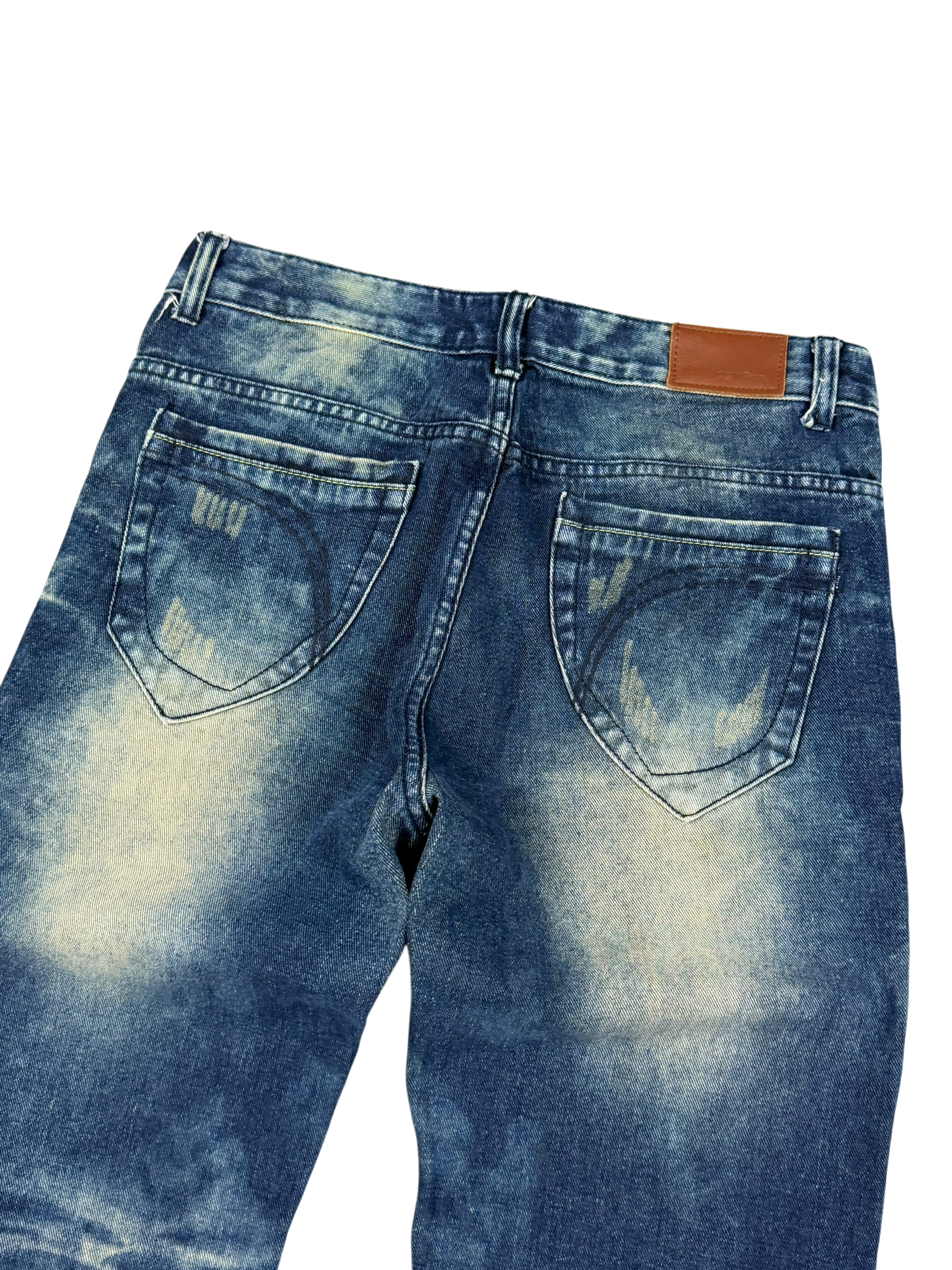 Crazy washed Straightfit Jeans (S)