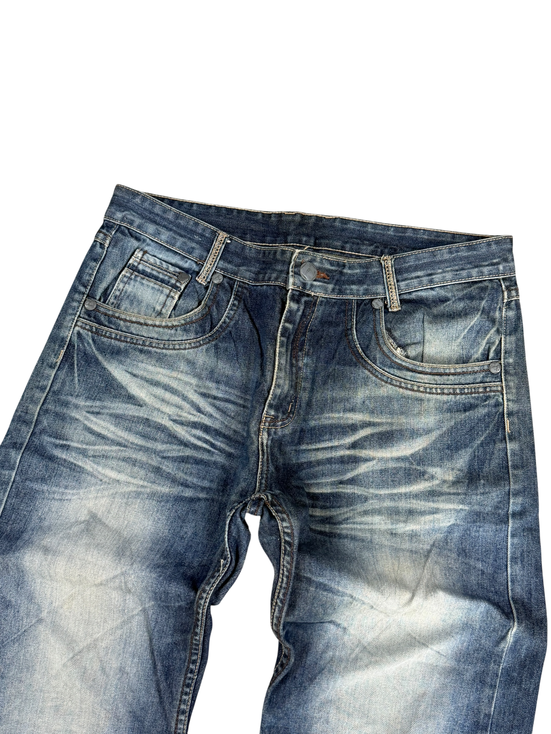 Ultra Washed Straight Jeans (M)
