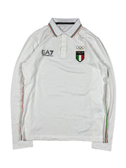 Armani EA7 ITALIA slimfit Longsleeve Poloshirt (M)