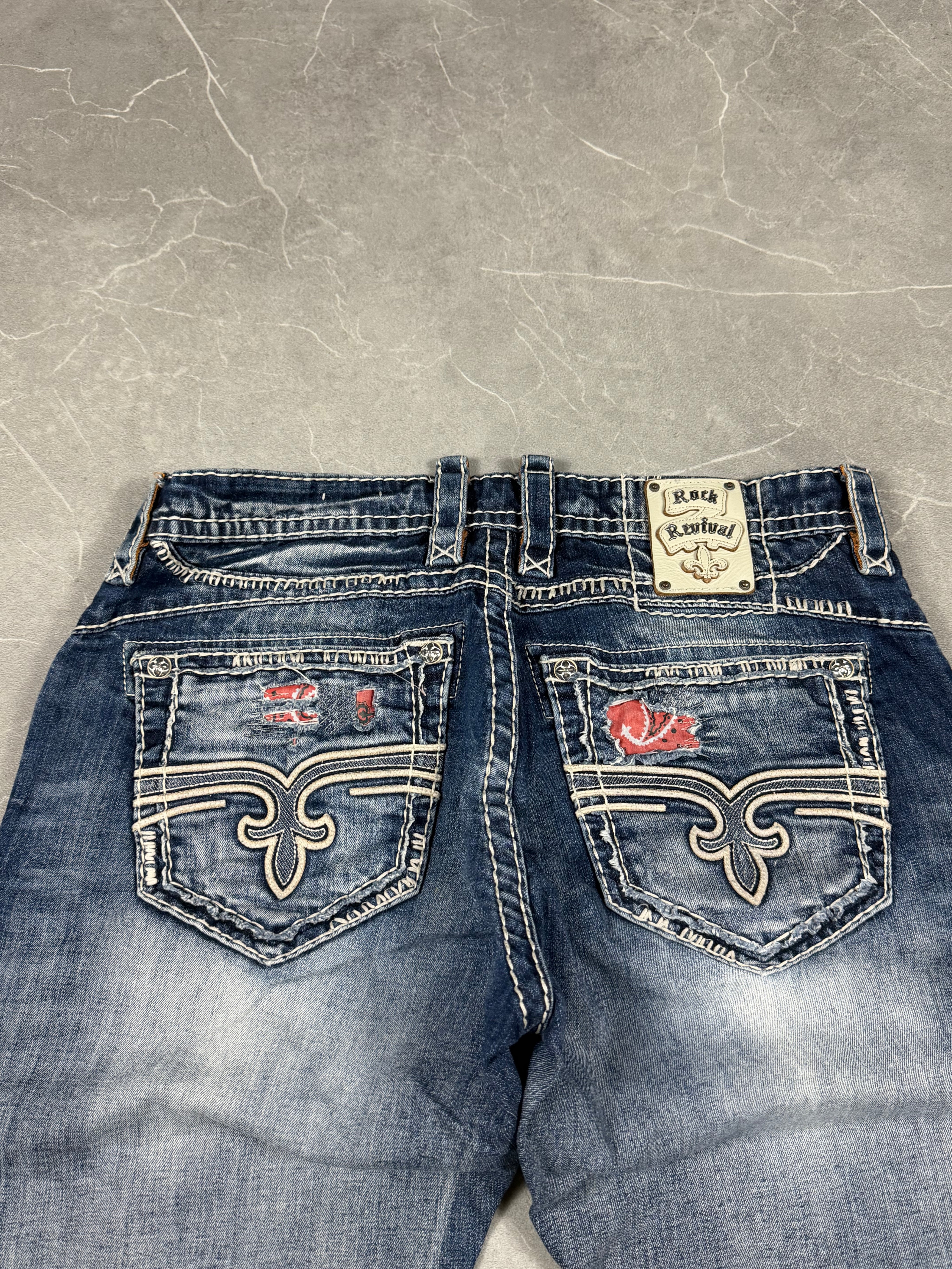Rock Revival Baggie Jeans (M)