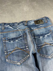 Vintage washed jeans (L)