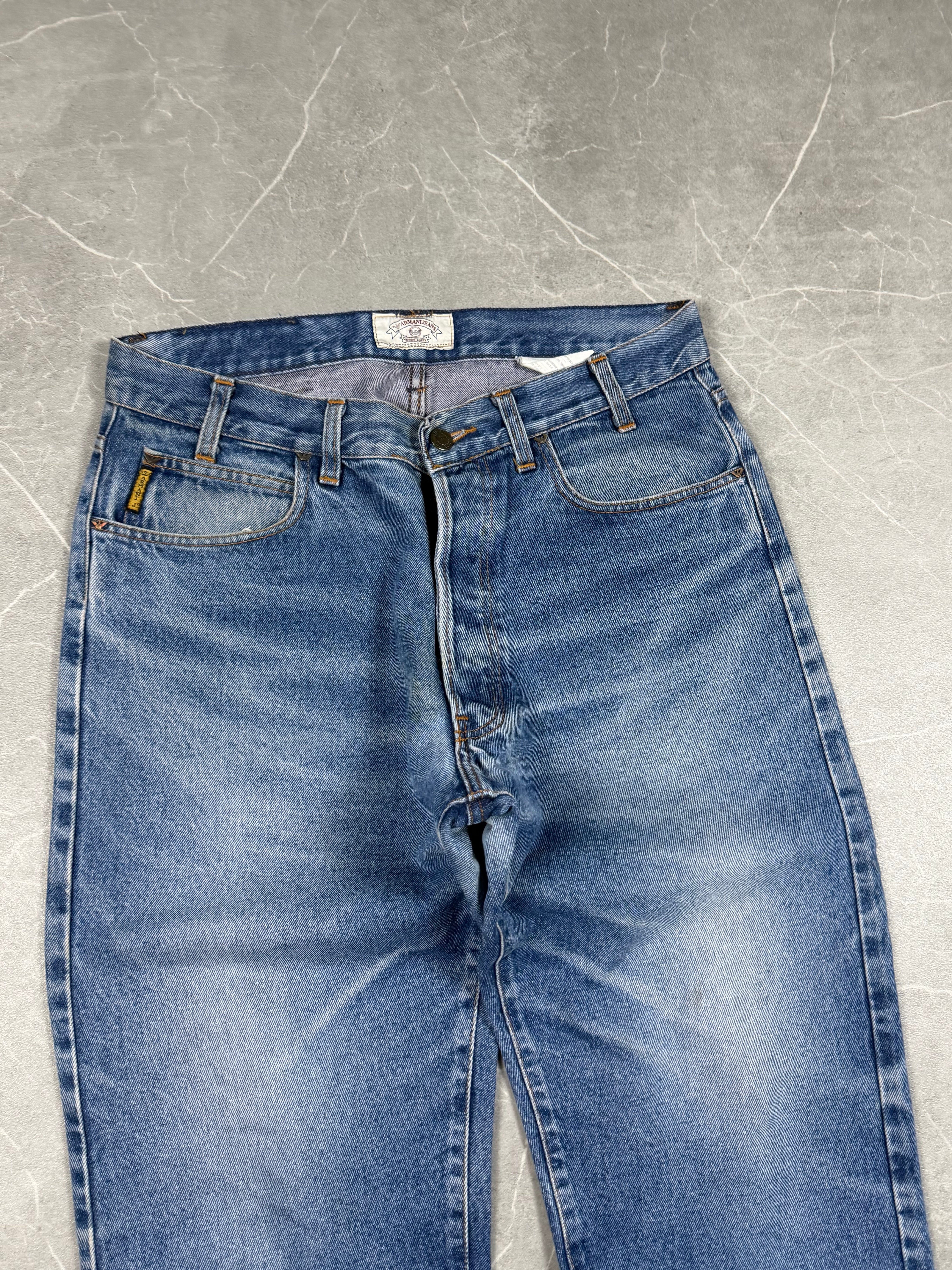 Armani vintage washed baggy jeans (XS)