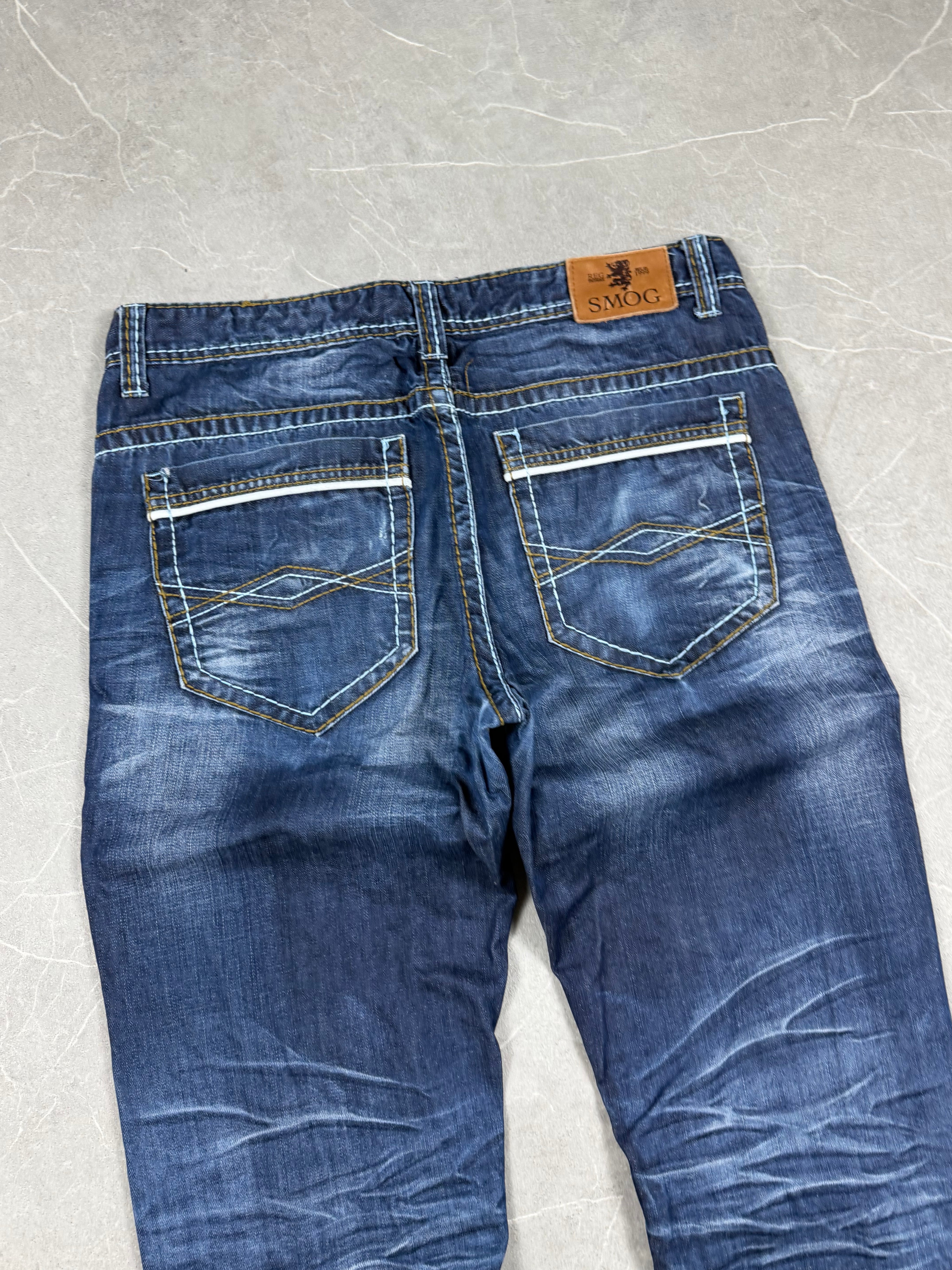 Vintage washed Straight Jeans (XL)