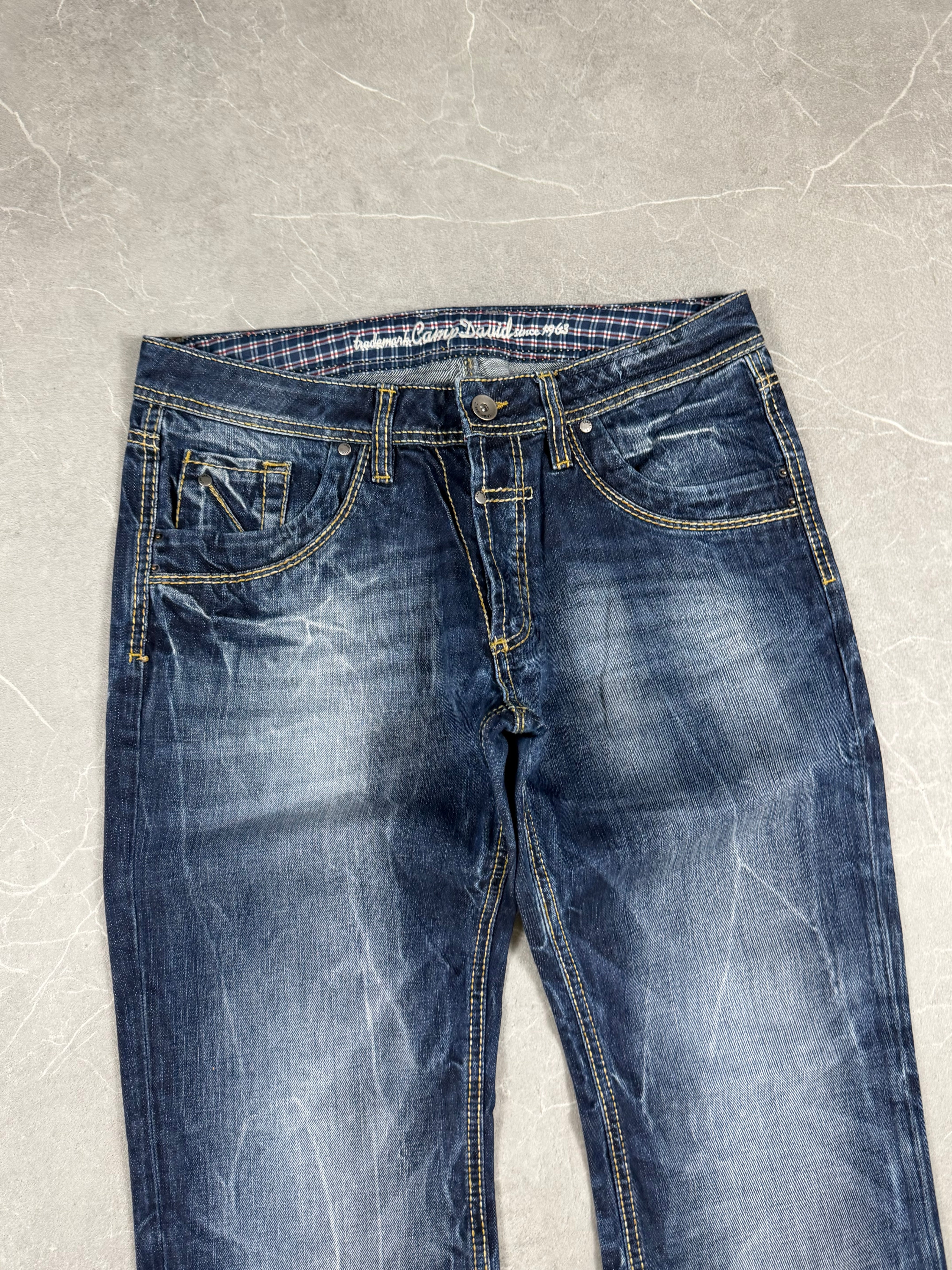 Camp David washed Bootcut Jeans (M)