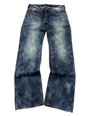Washed Straight Jeans (L)