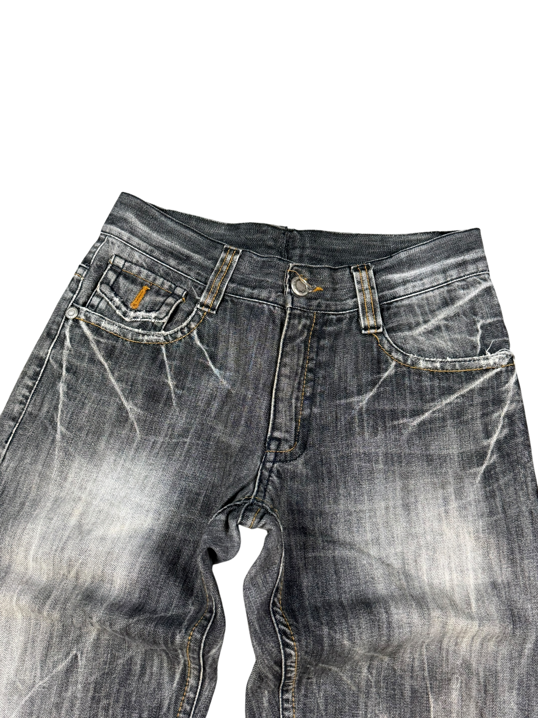 Ultra Washed Bootcut Jeans (S)