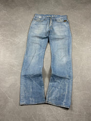G-Star vintage washed bootcut jeans (S)