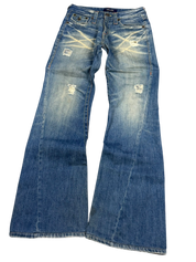 Washed Bootcut Jeans (XS)